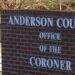 Anderson County Coroner’s Office New Drug Prevention Program