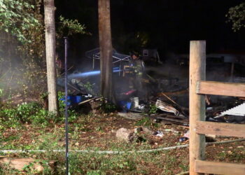 Late Night Fire | West Pelzer