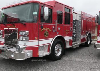 Anderson County Receives New Fire Trucks