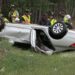 Center Rock Fire Department Responds to Rollover Wreck