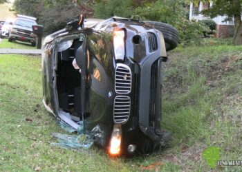 Center Rock Fire Department Responds to Roll Over Motor Vehicle Accident