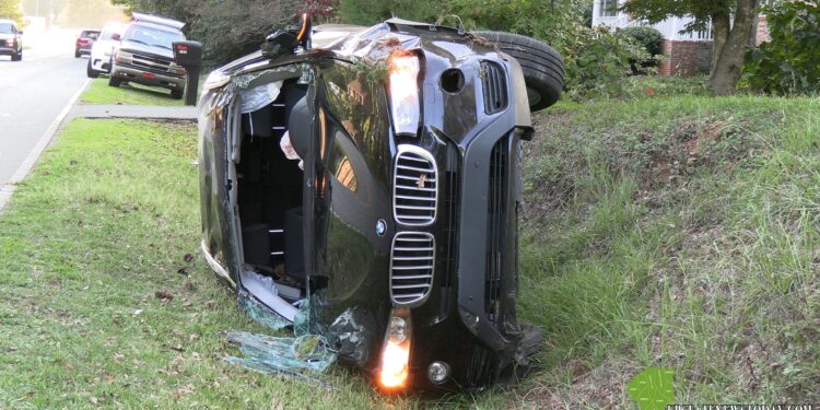 Center Rock Fire Department Responds to Roll Over Motor Vehicle Accident