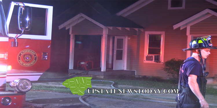 Structure Fire Monroe St |Anderson, SC
