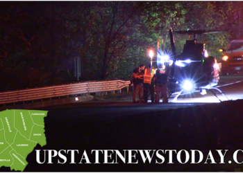 Wreck Sends One to the Burn Center |Townville, SC