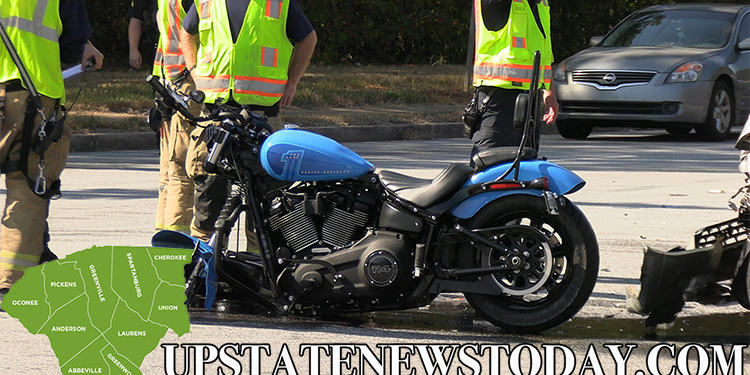 Motorcycle vs. Car River St. and Plantation Rd. | Anderson, SC