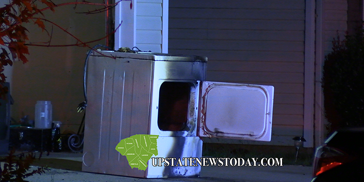 Dryer Fire | Anderson, SC