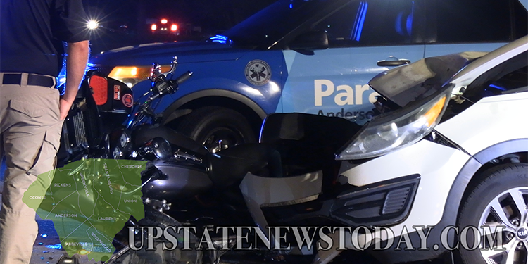 Major Car vs. Motorcycle Hwy 24 and Whitehall Rd. |Anderson, SC