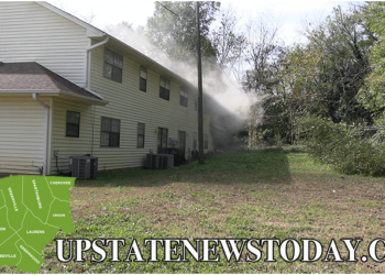Apartment Fire South Fant St. |Anderson, SC