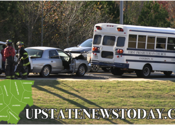 Three Car Wreck at North Point Elementary School |Anderson, SC
