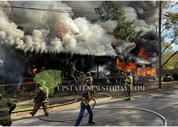 Boston Street Structure Fire |Anderson, SC