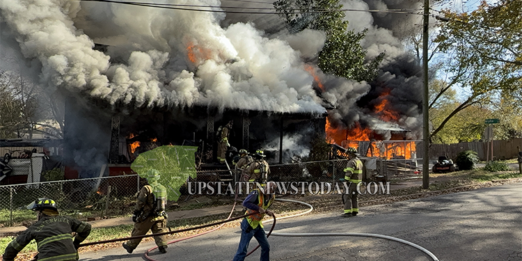 Boston Street Structure Fire |Anderson, SC