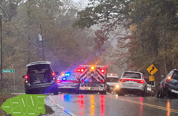 Breaking News| One Killed in a Two-Car Motor Vehicle Accident |Easley, SC