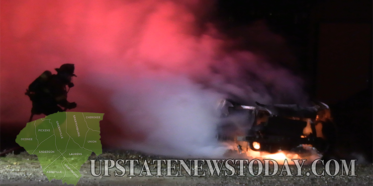 Car Fire |Anderson, SC