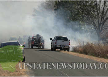 Forest Fire Corbin Road |Honea Path, SC